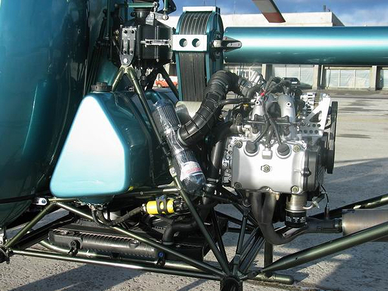 helicopter car motor