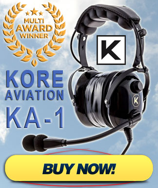 Discount Kore Aviation KA-1 Pilot Headset Sale