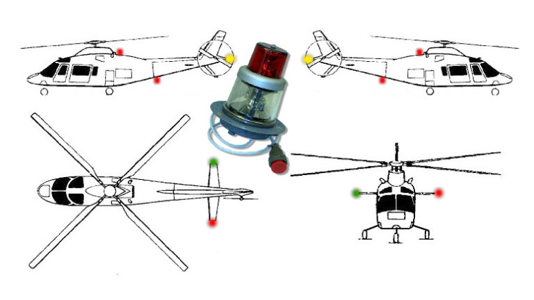 Nav Lights On Aircraft